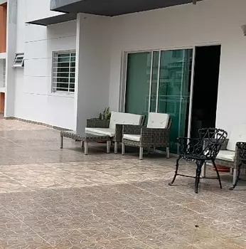 apartamentos - Apartamento Amueblado en Alquiler 2da con Terraza en el Millon 