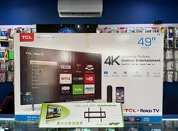 tv - TCL SMART TV DE 49 PULGADAS ROKU 4K NUEVAS #OFERTAS 
