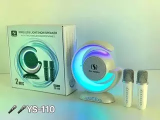 accesorios para electronica - Altavoz portátil Bocina TWS con 2 micrófonos inalámbricos bluetooth 