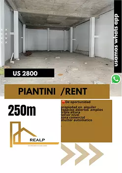 oficinas y locales comerciales - Local espacio abierto piantini 