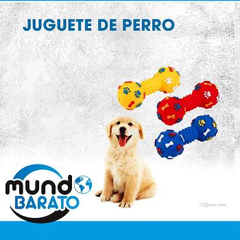 animales y mascotas - Juguete para perro colorido punteado en forma de Squeeze Ruidoso mascota