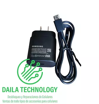 celulares y tabletas - Cargador Samsung original 25w carga super rápida 