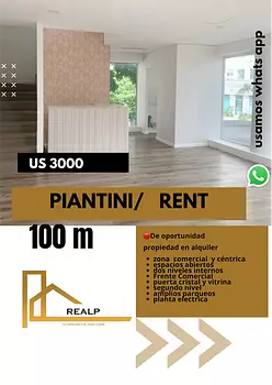 oficinas y locales comerciales - Local Piantini 100 m
