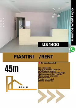 oficinas y locales comerciales - Local céntrico en Piantini