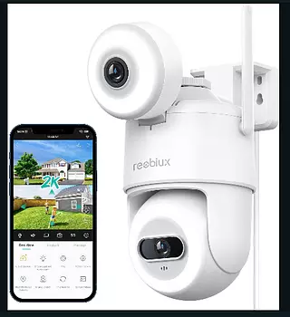 camaras y audio - 📹 Cámara de Seguridad Inalámbrica Doble Lente
