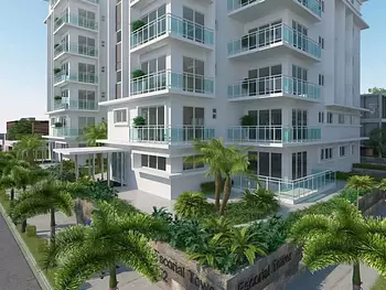 apartamentos - DIOS📍Gazcue 🔥 ALQUILER  APARTAMENTO AMUEBLADO Linea Gris.VISTA AL MAR.. 