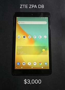 celulares y tabletas - Tablet zte zpad d8 