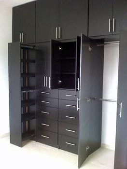 muebles y colchones - Closet moderno en madera – Personalizado a tu medi