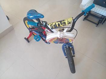 juguetes - Bicicleta de Spiderman, aro 16