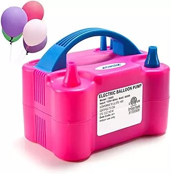 otros electronicos - Bomba de aire para inflar globos vejigas