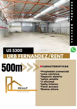 oficinas y locales comerciales - Nave comercial céntrica 