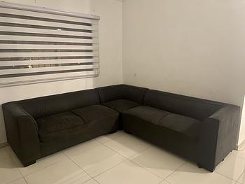 muebles y colchones - Vendo Mueble seccional en L Gris en 10 mil negociable! 