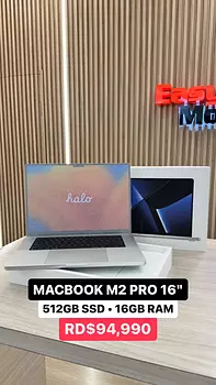 computadoras y laptops - MACBOOK M2 PRO 16'' 512GB SSD 16GB RAM 