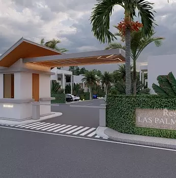 casas vacacionales y villas - RESIDENCIAL PALMERAS RESIPAL - BAVARO, PUNTA CANA.