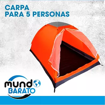 deportes - Casa de Campaña Para 5 Personas Camping, Tienda De Campaña Carpa Acampar