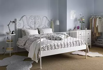 muebles y colchones - cama Queen 