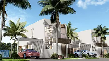 casas vacacionales y villas - CORAL VILLA PALMERA I PUNTA CANA
