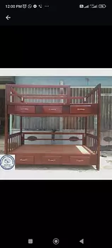 muebles y colchones - Camarote en madera 🌲 para dos corchones 