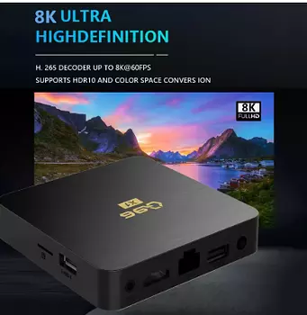 otros electronicos - Smart Box TV Q96 X1 HD 4K (128GB/8GB)