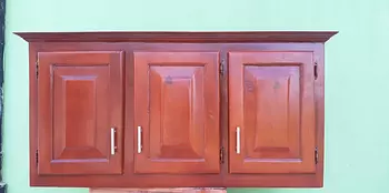 cocina - Gabinetes pequeño de tres puertas para cocina 