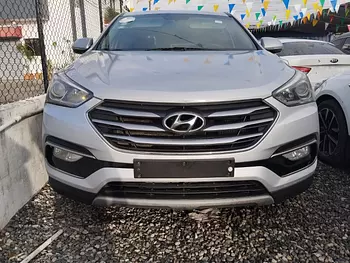 jeepetas y camionetas - HYUNDAI SANTA FE 2018 GRISDESDE RD$1,150,100 Mil 