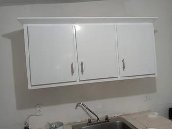 cocina - Gabinete pequeño blanco 