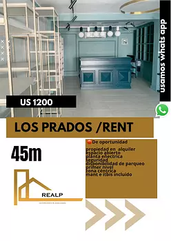 oficinas y locales comerciales - Local primer nivel prados 