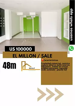 oficinas y locales comerciales - Propiedad en venta en el millon 