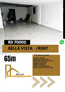 oficinas y locales comerciales - Local en bella vista primer nivel 