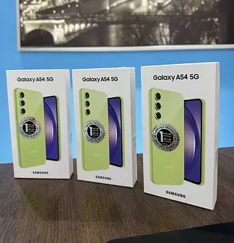 celulares y tabletas - Samsung Galaxy A54 5G 128GB Sellados, Desbloqueados RD$ 19,800 NEG