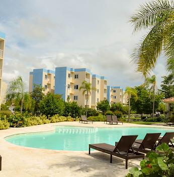 apartamentos - Apartamento en Alquiler, Punta Cana. Amoblado, 2 habitaciones y 1 baño