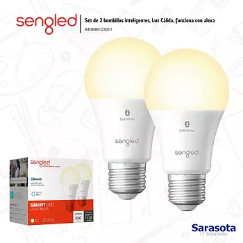 accesorios para electronica - Sengled Set de 2 bombillos inteligentes
