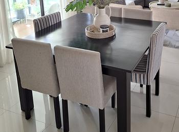 muebles y colchones - Comedor en caoba 
