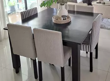 muebles y colchones - Comedor en caoba 