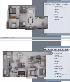 apartamentos - Apartamento en plano sector los prados 