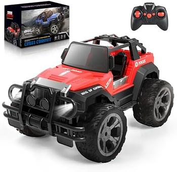 juguetes - CARRITO A CONTROL REMOTO JEEP HOT RACING