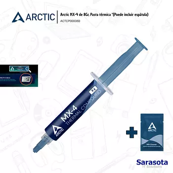 accesorios para electronica - Pasta térmica Arctic MX-4 de 8gr. mas regalo 