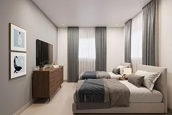 casas vacacionales y villas - APARTAMENTOS EN VENTA EN SANTO DOMINO ESTE.