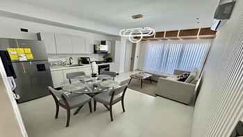 apartamentos - Apartamento Amueblado en Evaristo Morales