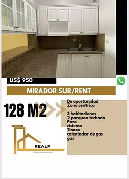 apartamentos - Apartamento en mirador sur