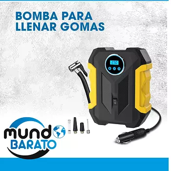 herramientas, jardines y exterior - Compresor De Aire Digital Para Auto Bomba Infladora Portátil 