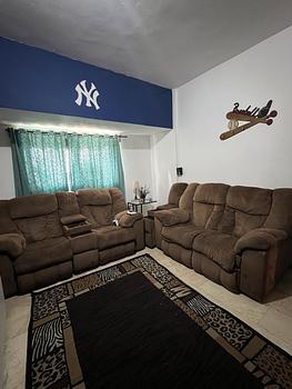muebles y colchones - Sofá  reclinables.