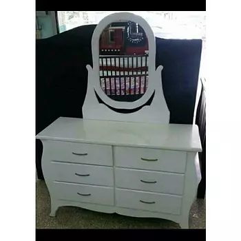 muebles y colchones - Gavetero blanco 