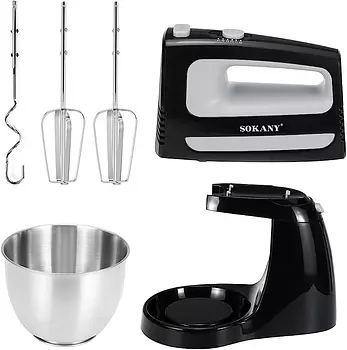 electrodomesticos - SOKANY batidora con Bowl 3.5L 400watss 5 velocidades