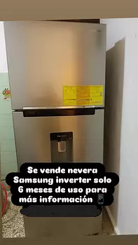 electrodomesticos - vendo nevera y estufa solo 6 meses de uso 