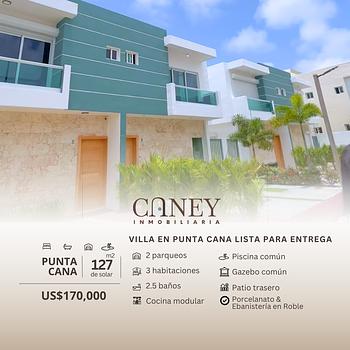 casas vacacionales y villas - Villa en Punta Cana