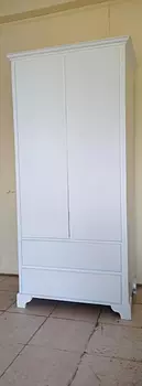 muebles y colchones - Armario en color blanco