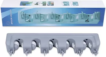 decoración y accesorios - Soporte de Pared para Escobas y Utensilios 