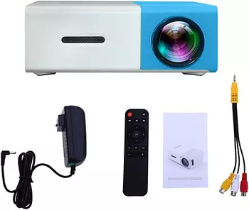 otros electronicos - Mini proyector led con salida HDMI 
