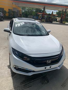 carros - HONDA CIVIC EX 2019 - Blanco Perla